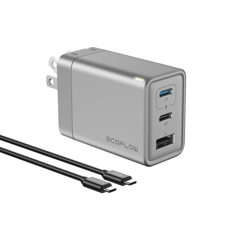 Load image into Gallery viewer, Ecoflow Charger 65W (With a C-C cable)
